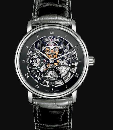 Blancpain Métiers d'Art Watches for sale Blancpain Tourbillon Squelette 8 Jours Replica Watch Cheap Price 6025AS 3430 55A